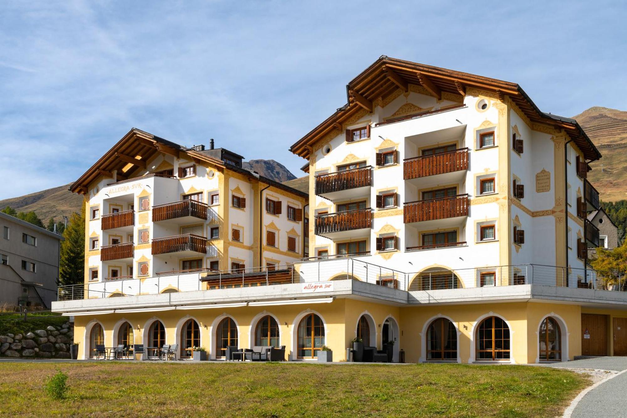 Ferienwohnungen Hotel Allegra Zuoz Εξωτερικό φωτογραφία